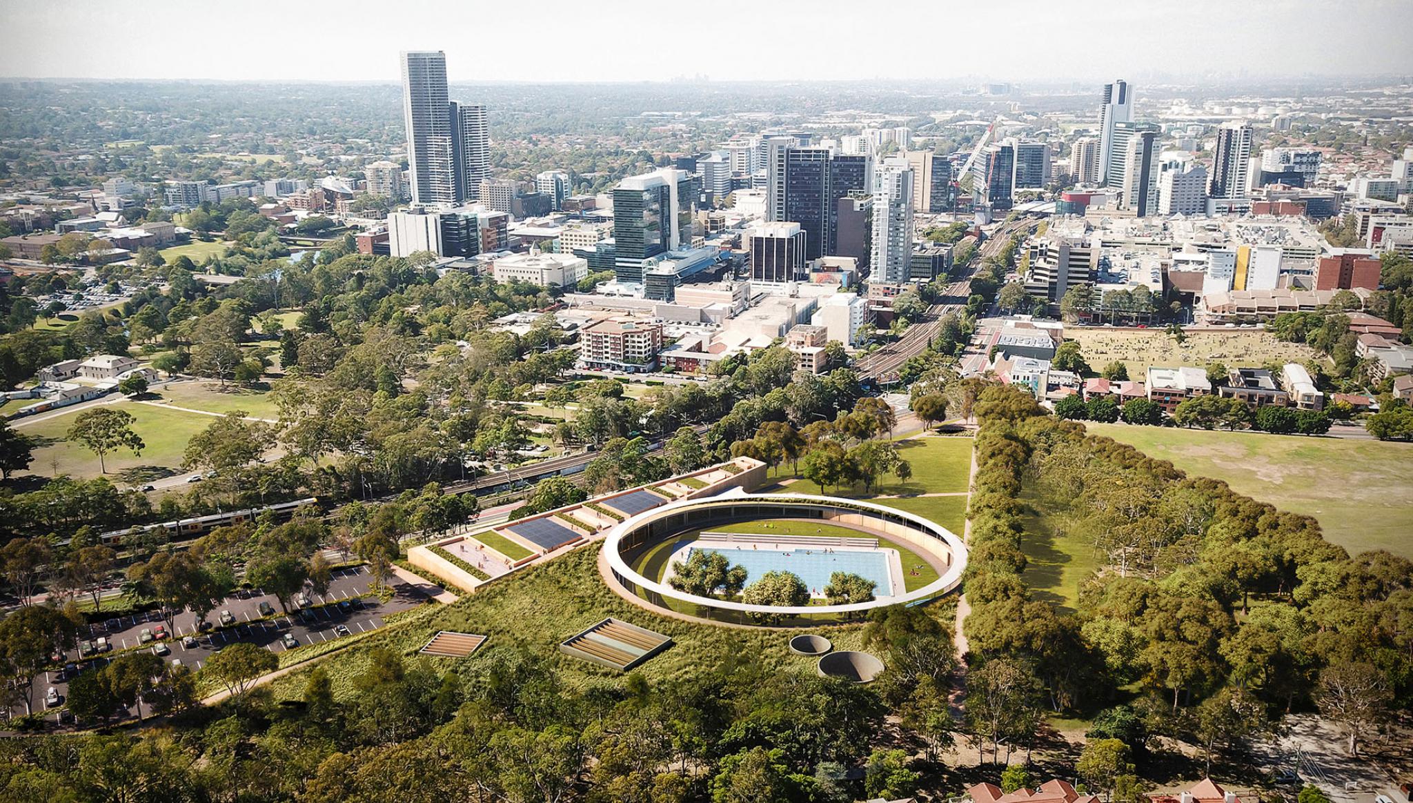 Milestone for Parramatta Aquatic Centre